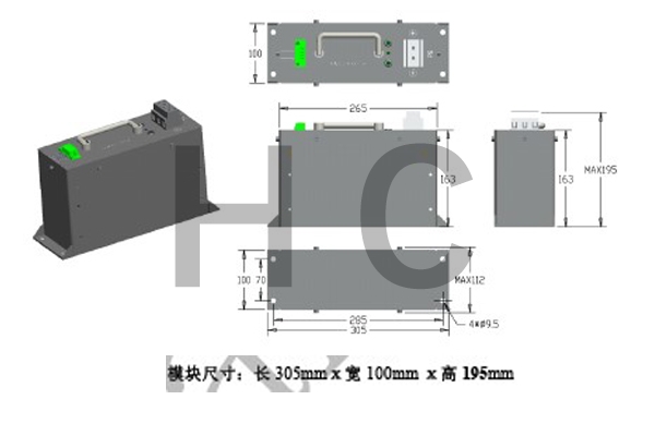 90V 83F 鋰離子電容器模組規格
